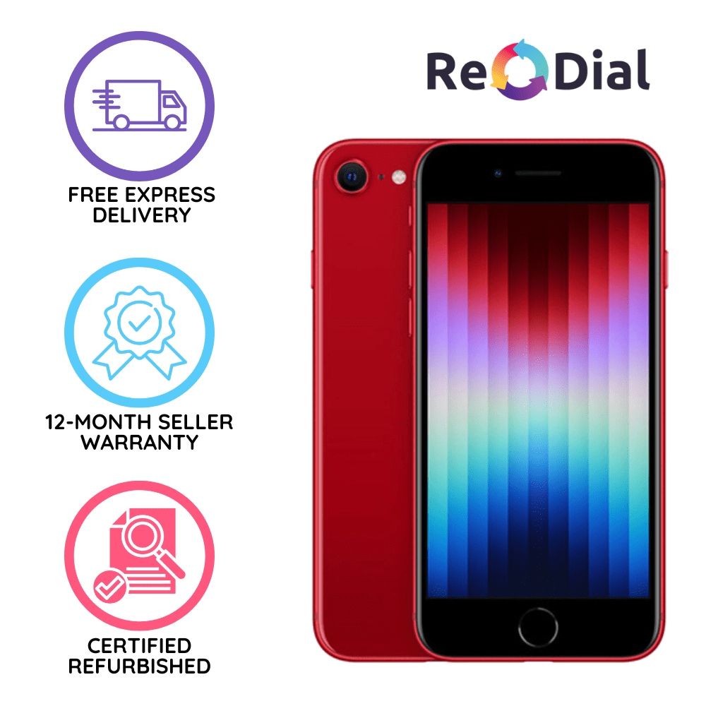 Refurbished Apple iPhone SE 3rd Gen (2022) - Good Condition - ReDial Refurbished Apple iPhone SE 3rd Gen (2022) - Good Condition - ReDial